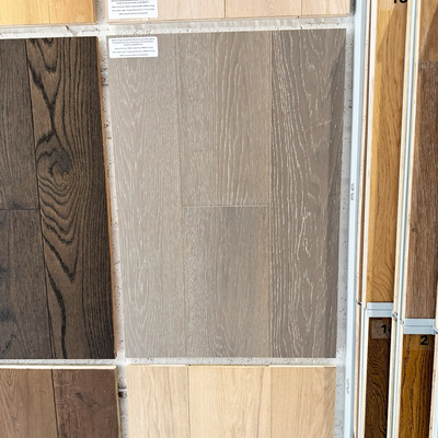 Boston Engineered Real Wood French Oak Lightly Brushed Grey with Limed Grain UV Oiled